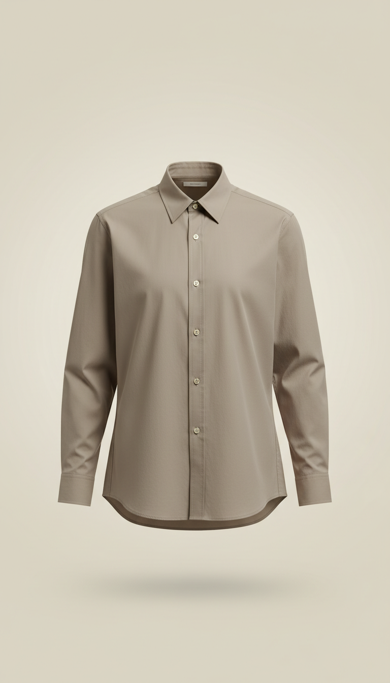 Silk Organza Layered Blouse