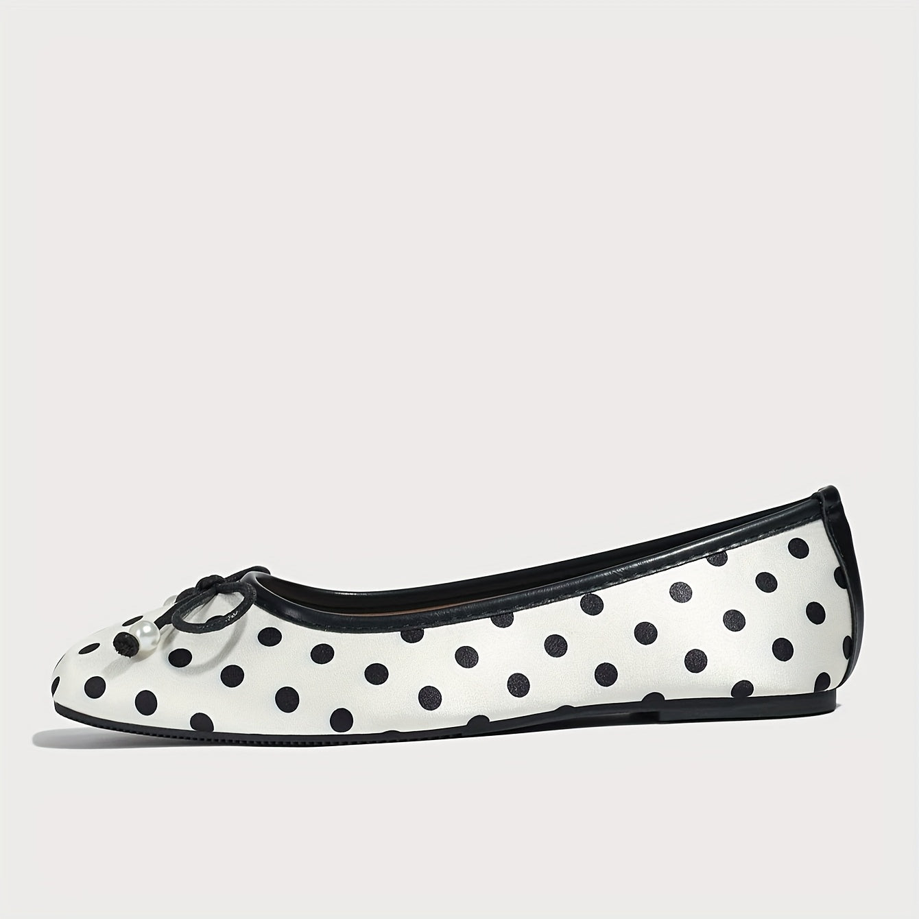 Ballet Flats for Women Polka Dot Flat Shoes for Work Travel Everyday Outfits