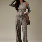Striped Button Co-Ord by Maisonvirelle