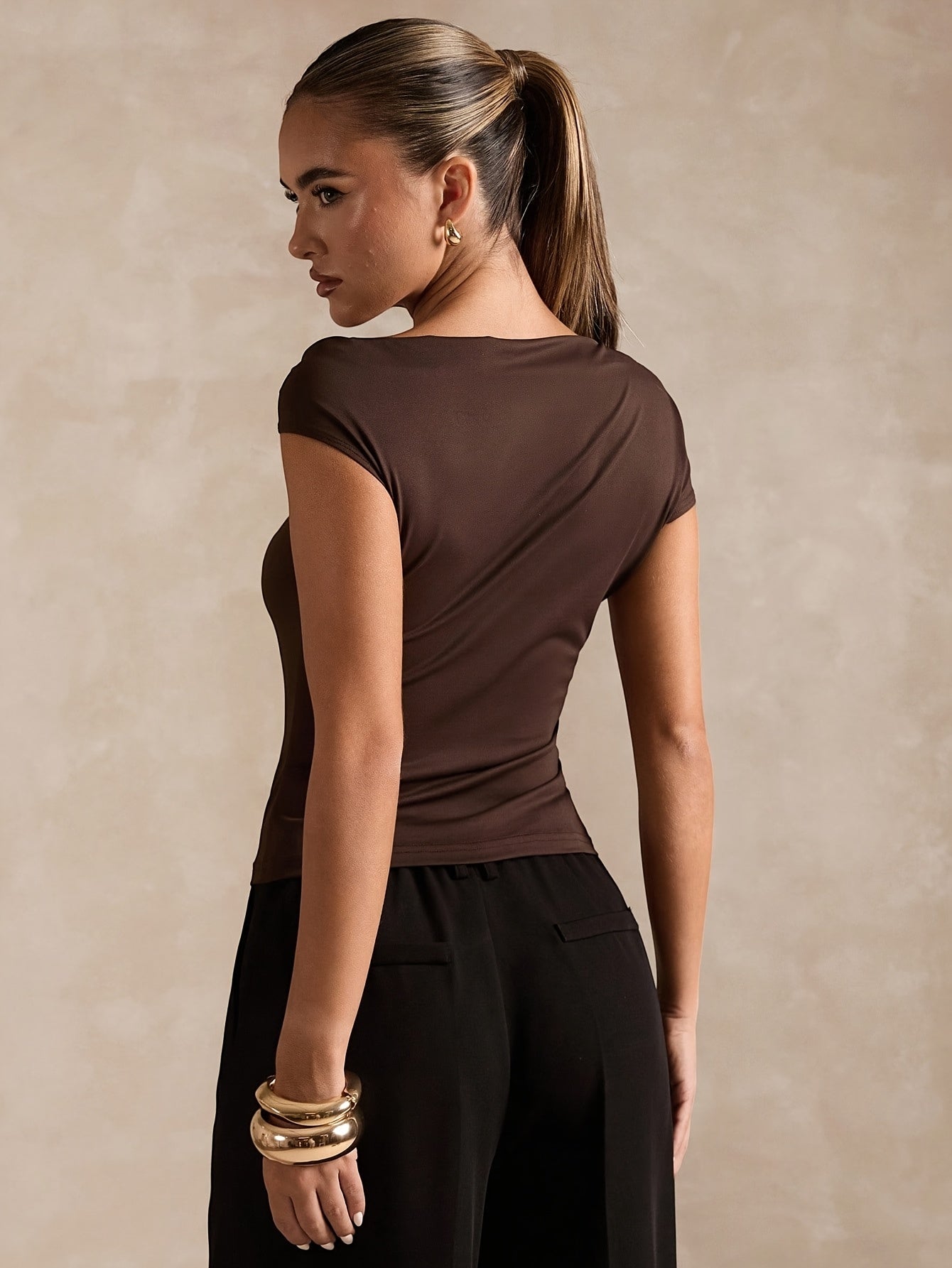Asymmetric Off-Shoulder Top by Maisonvirelle