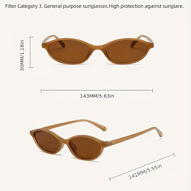 Oval Frame Sunglasses by Maisonvirelle