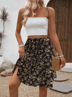 Floral Mini Skirt by Maisonvirelle