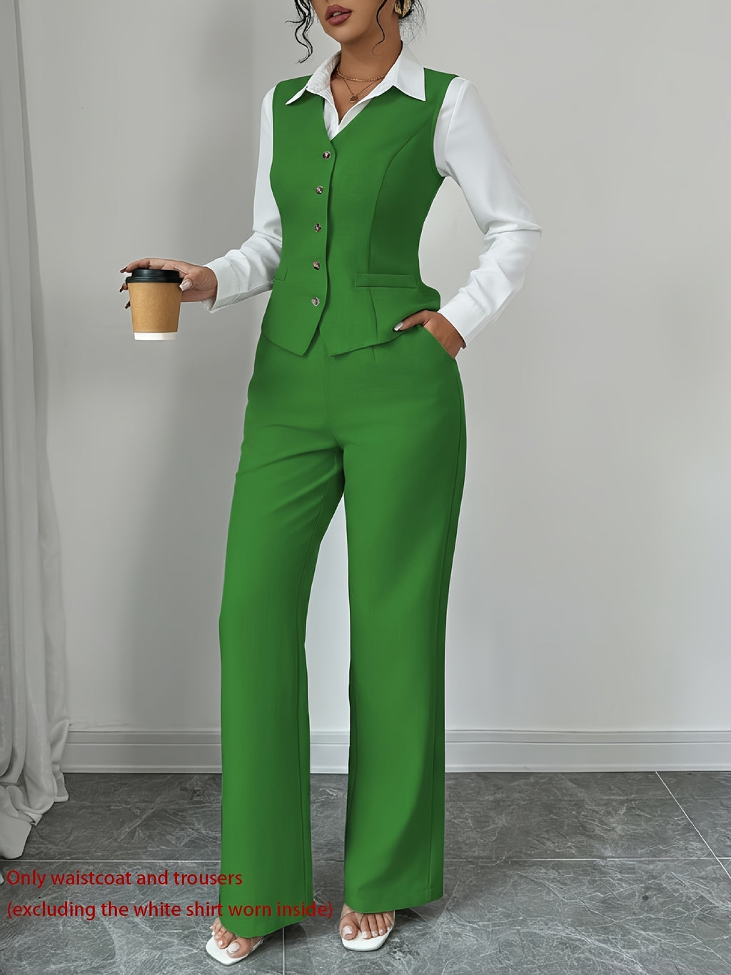 Tailored Wide-Leg Set by Maisonvirelle