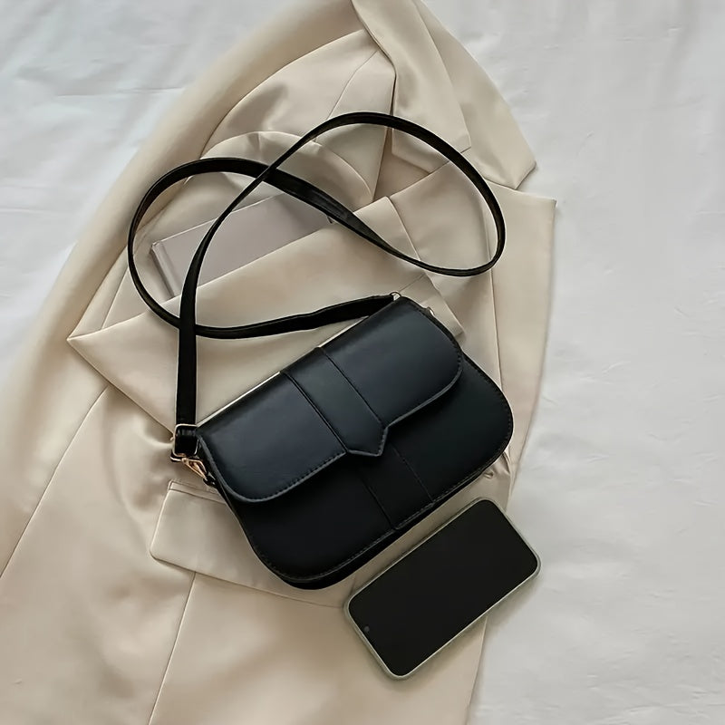 Crossbody Bag for Women Minimal Flap Shoulder Bag for Travel Dinner Everyday
