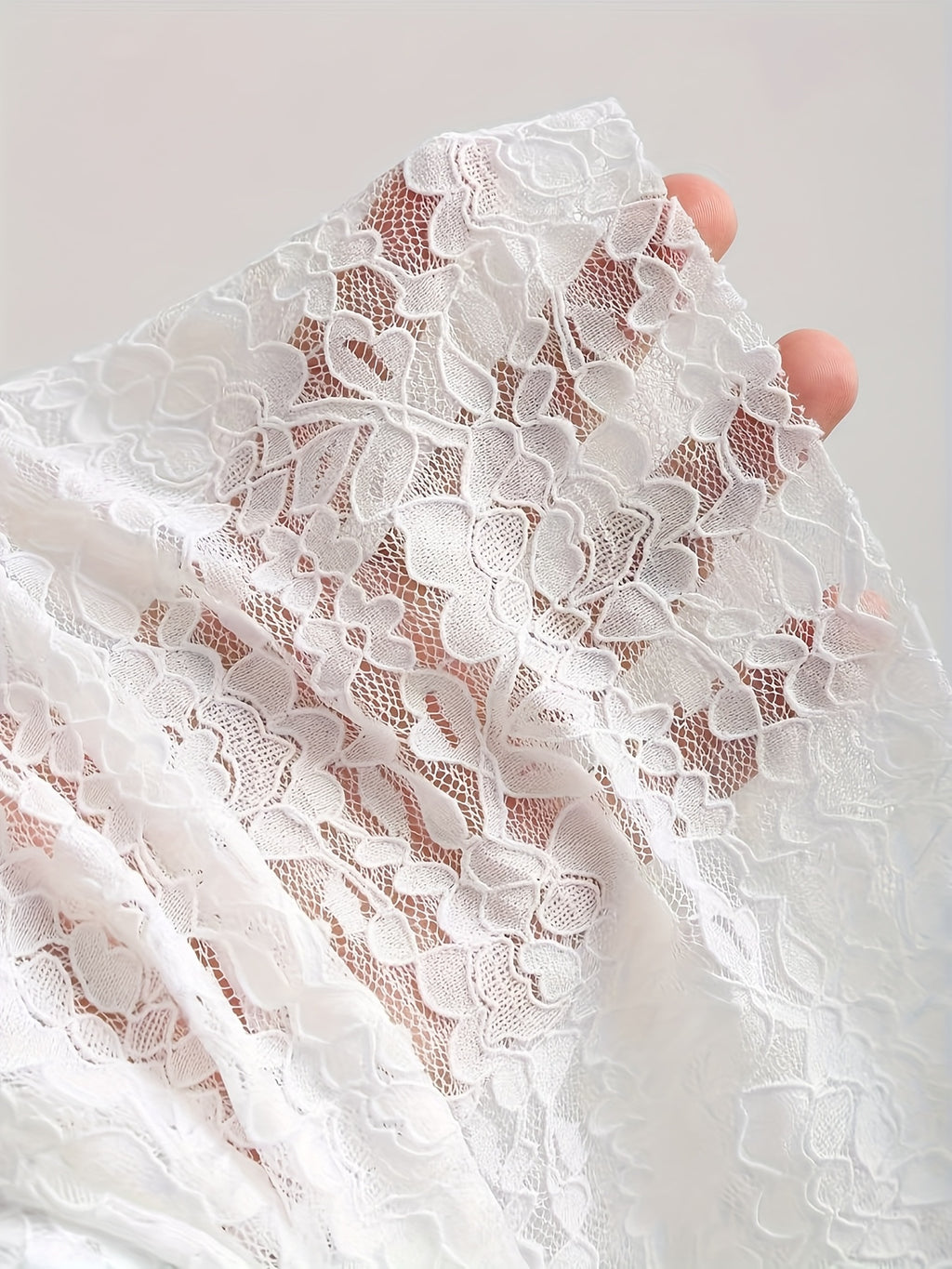 Ruffle Lace Mini Skirt by Maisonvirelle