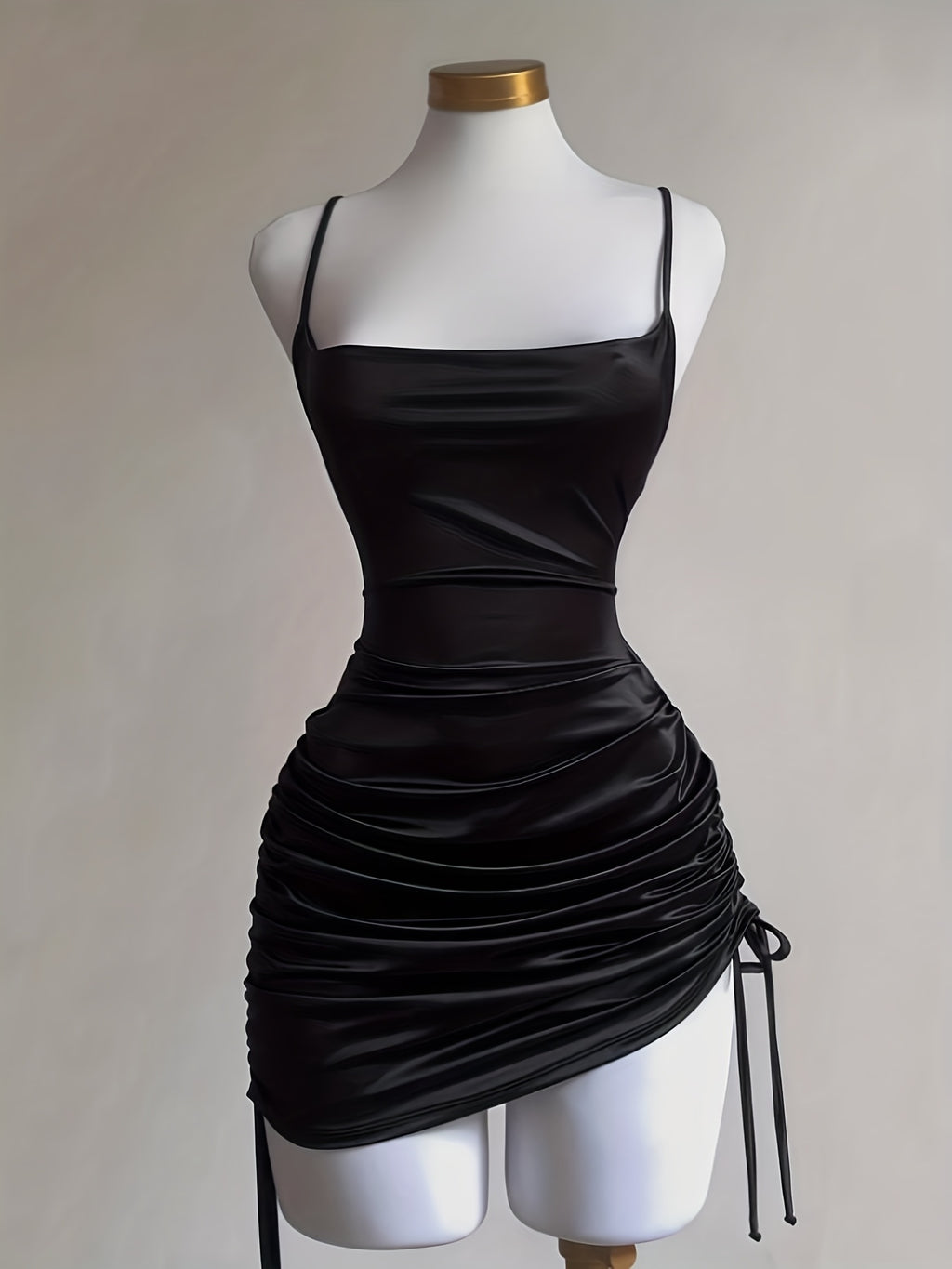 Lace-Up Backless Dress by Maisonvirelle