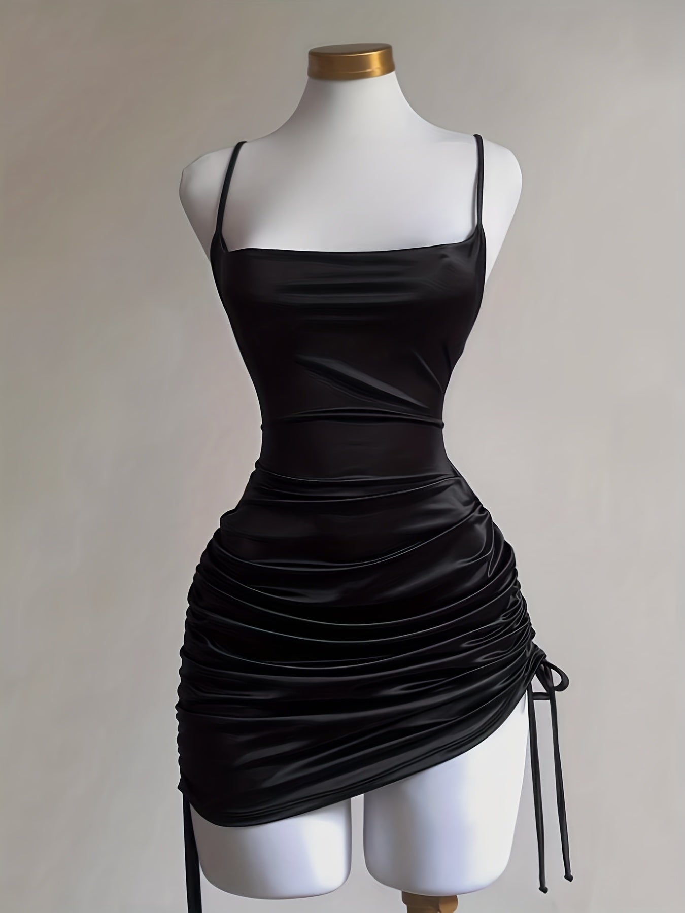 Lace-Up Backless Dress by Maisonvirelle