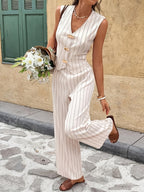 Minimal Waistcoat Suit Set by Maisonvirelle