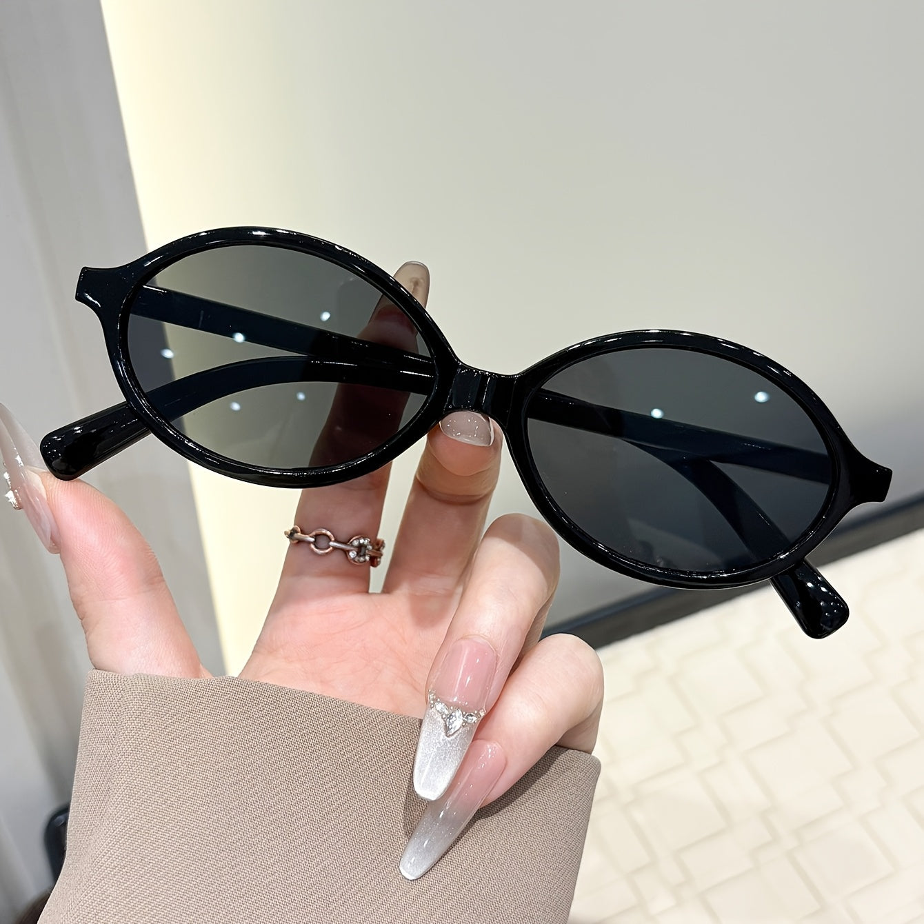 Round Frame Sunglasses by Maisonvirelle