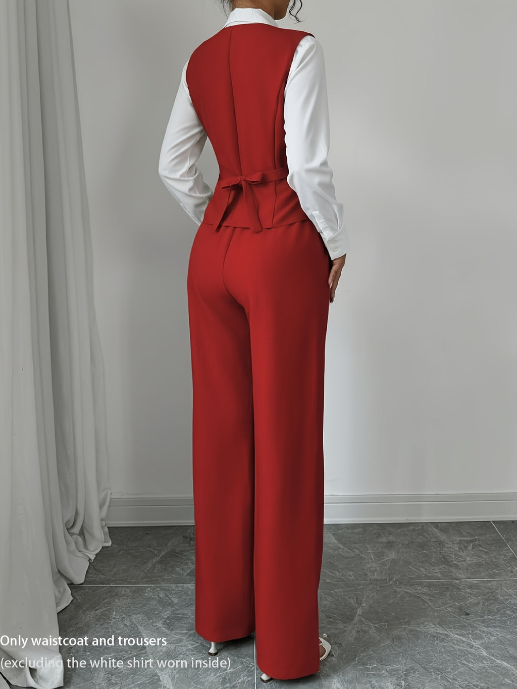 Tailored Wide-Leg Set by Maisonvirelle