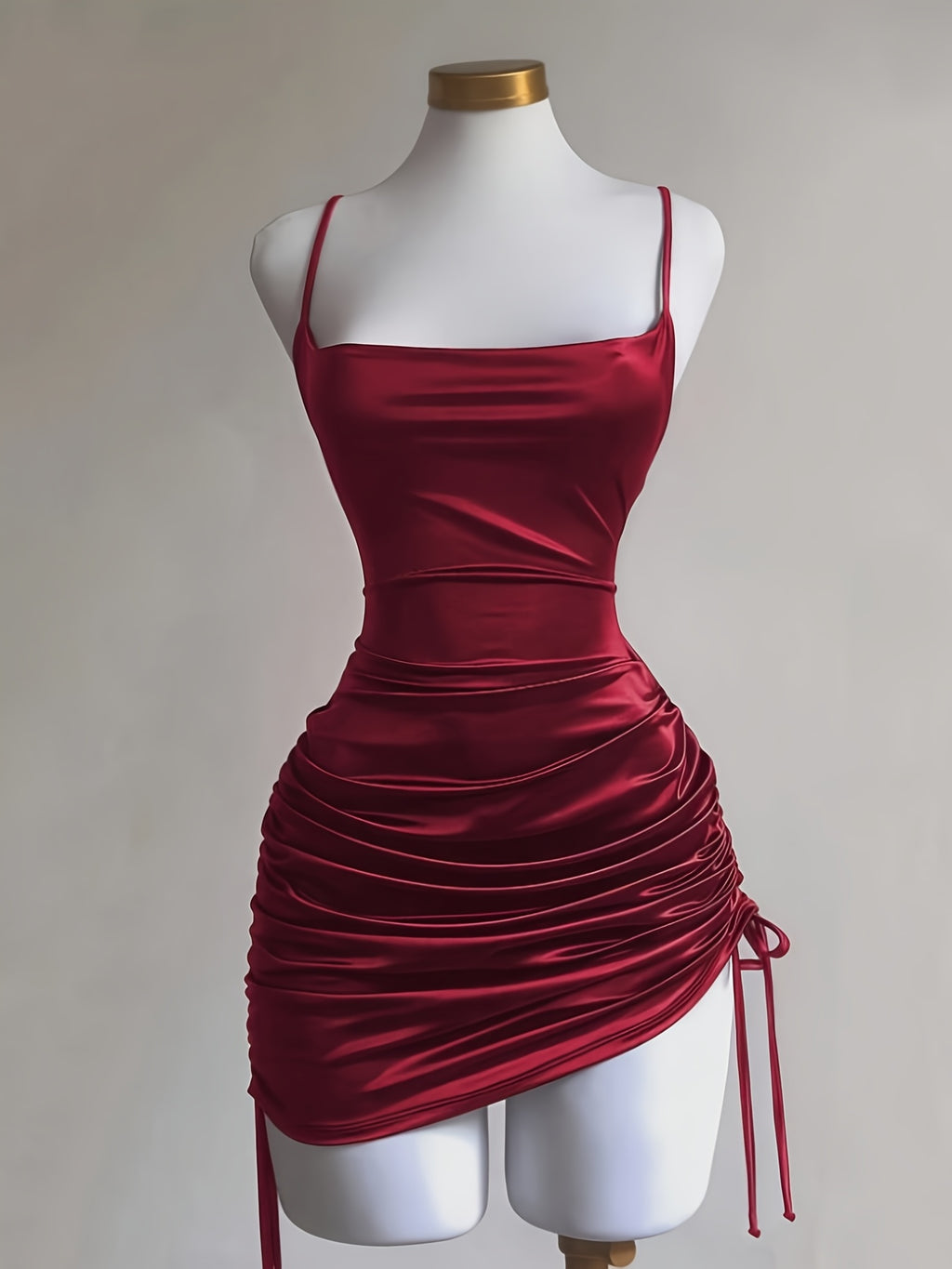 Lace-Up Backless Dress by Maisonvirelle