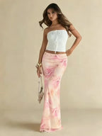 Printed Maxi Skirt by Maisonvirelle