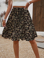 Floral Mini Skirt by Maisonvirelle