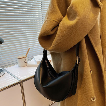 Shoulder Bag for Women Dumpling Shape Small Crossbody Handbag for Daywear Dinner Travel
