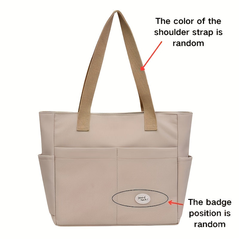 Tote Bag for Women Large Capacity Zipper Crossbody Shoulder Bag for Daily Use