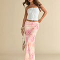 Printed Maxi Skirt by Maisonvirelle