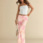 Printed Maxi Skirt by Maisonvirelle