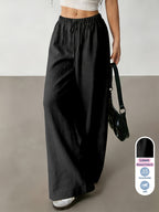 Linen Drawstring Trousers by Maisonvirelle