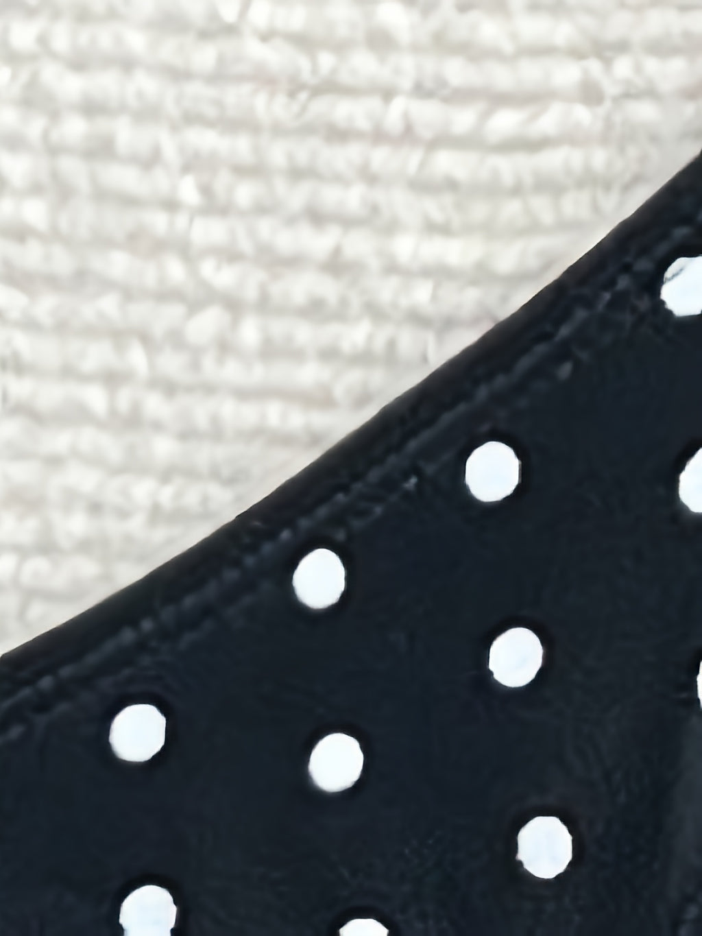 [Perfect for Beach] Black & White Polka Dot Women's Bikini Set | Beach Vacation