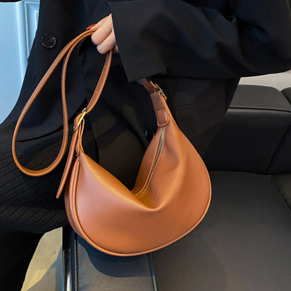 Shoulder Bag for Women Dumpling Shape Small Crossbody Handbag for Daywear Dinner Travel