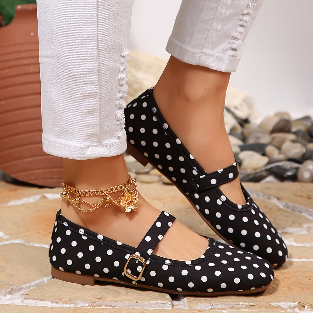 Polka Dot Mary Janes by Maisonvirelle