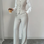 Tailored Wide-Leg Set by Maisonvirelle
