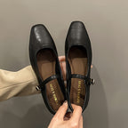 Chunky Mary Jane Flats by Maisonvirelle