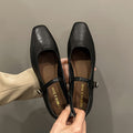 Chunky Mary Jane Flats by Maisonvirelle