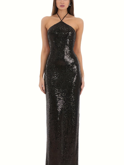 Elegant Sequin Dress for Women Occasion Elegant Fit for Party Evening Events