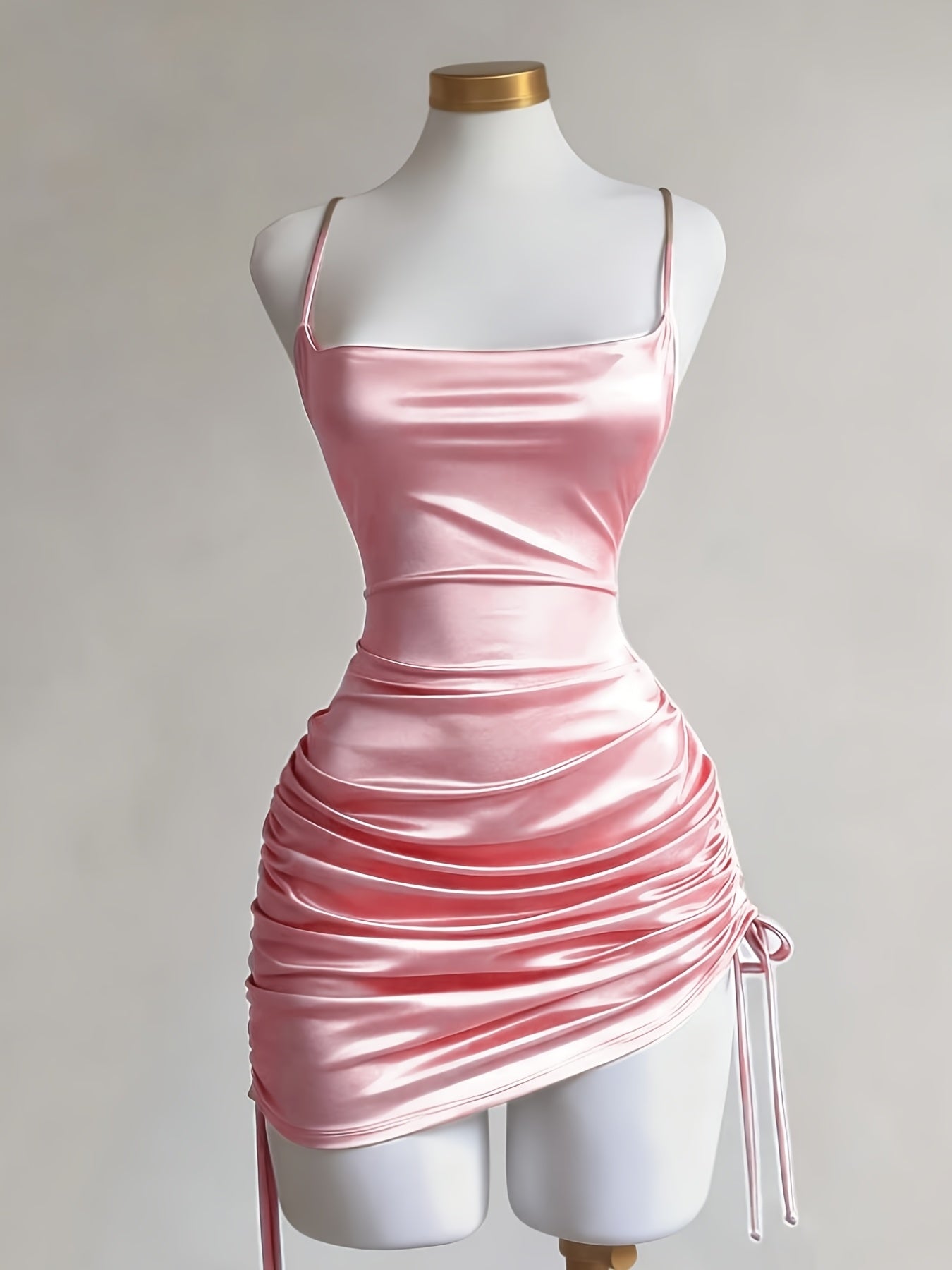 Lace-Up Backless Dress by Maisonvirelle