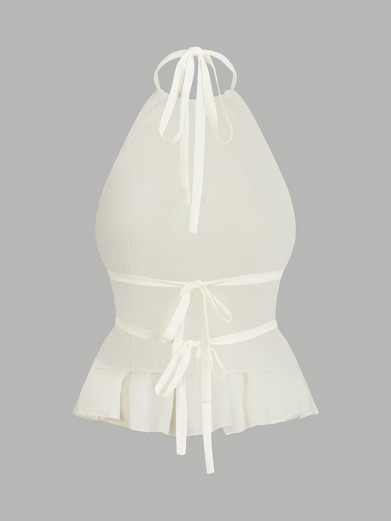 Pleated Halter Top by Maisonvirelle