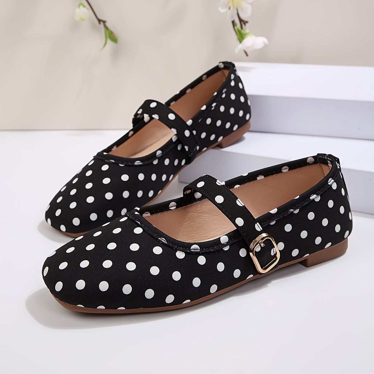 Polka Dot Mary Janes by Maisonvirelle
