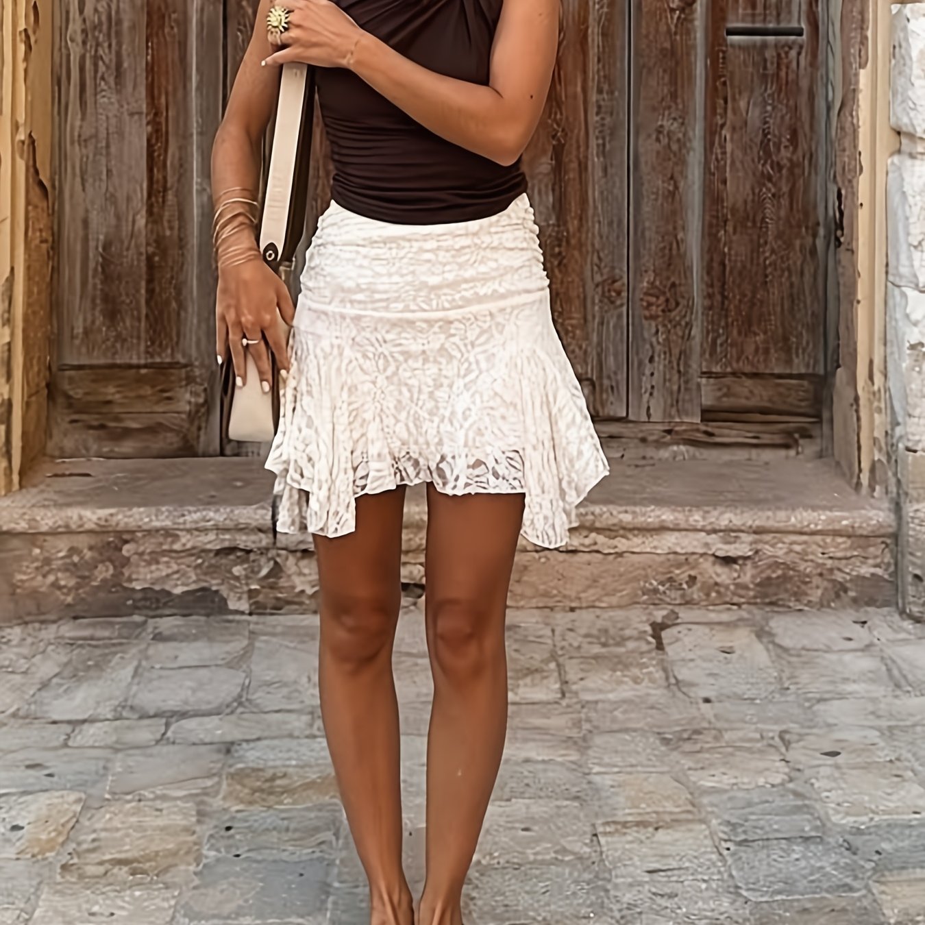 Ballet Lace Skirt by Maisonvirelle