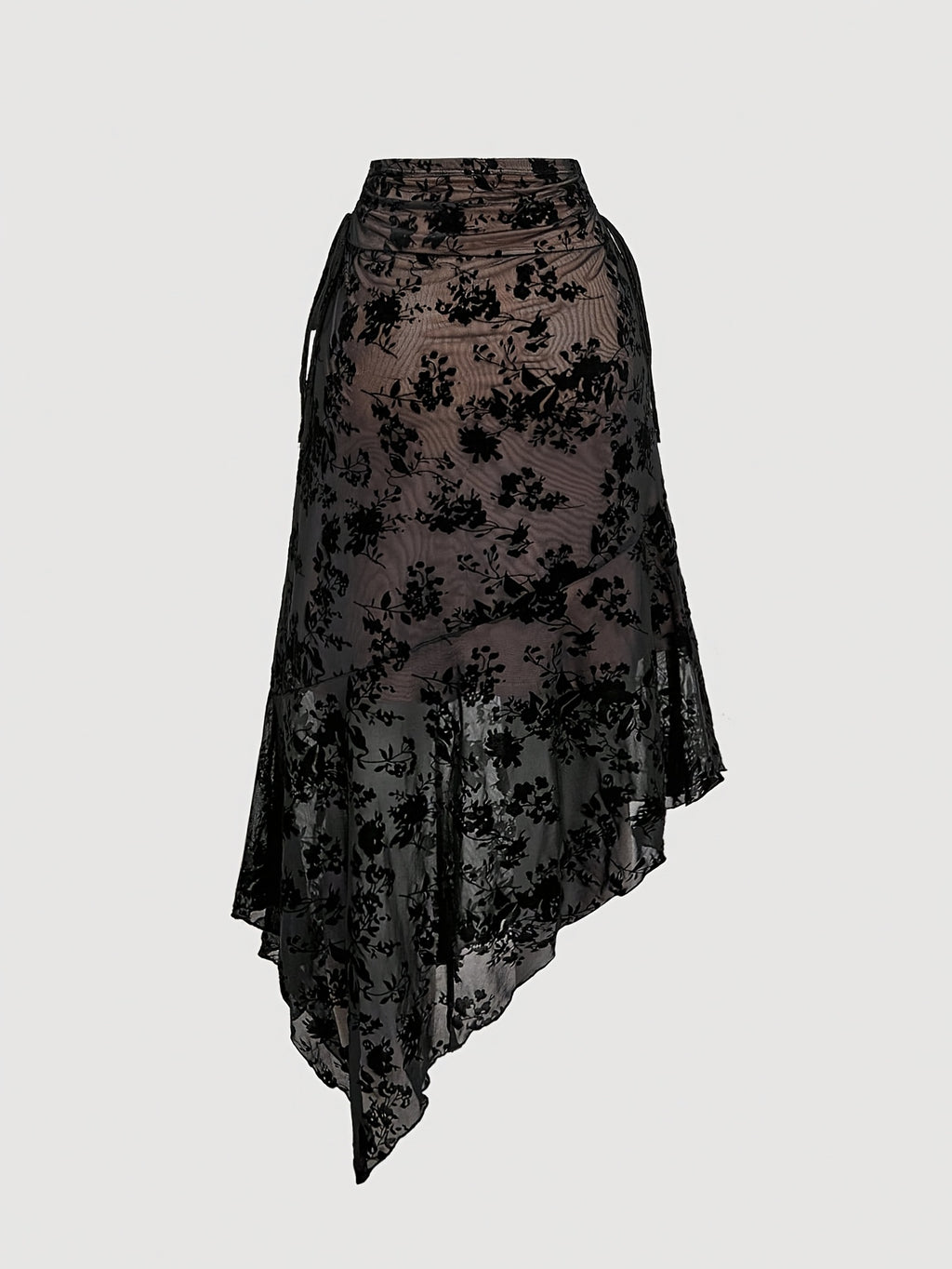 Bow Asymmetric Skirt by Maisonvirelle