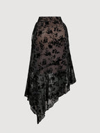 Bow Asymmetric Skirt by Maisonvirelle
