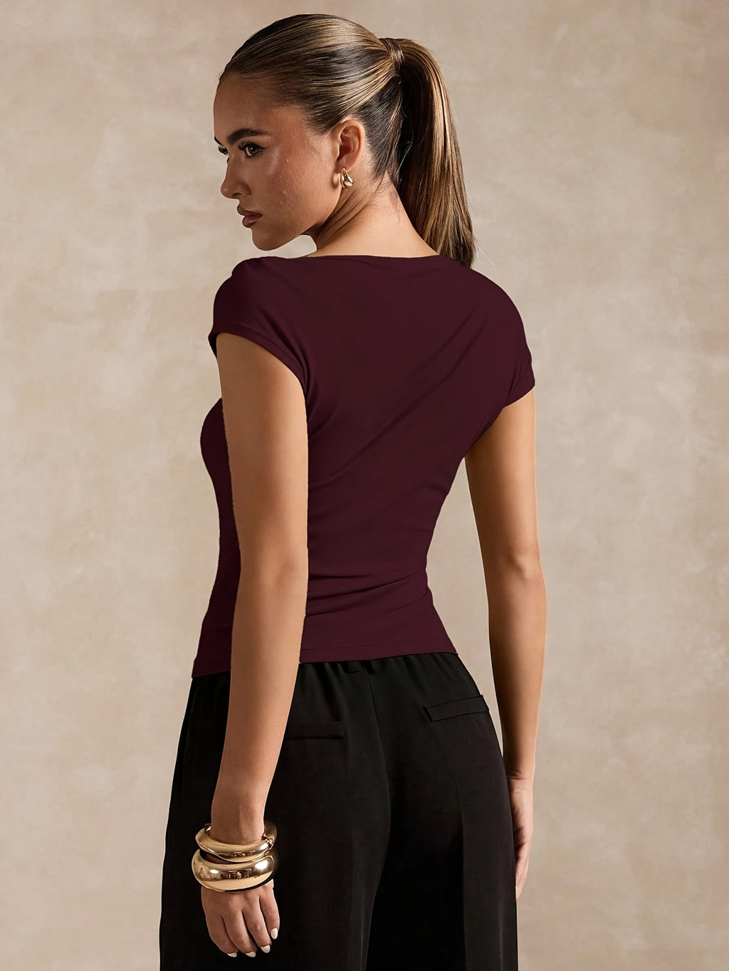 Asymmetric Off-Shoulder Top by Maisonvirelle