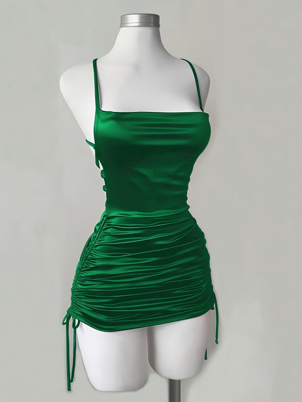 Lace-Up Backless Dress by Maisonvirelle