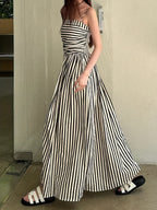Striped Holiday Dress by Maisonvirelle