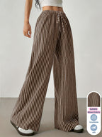 Linen Drawstring Trousers by Maisonvirelle