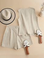 Vest & Shorts Set by Maisonvirelle