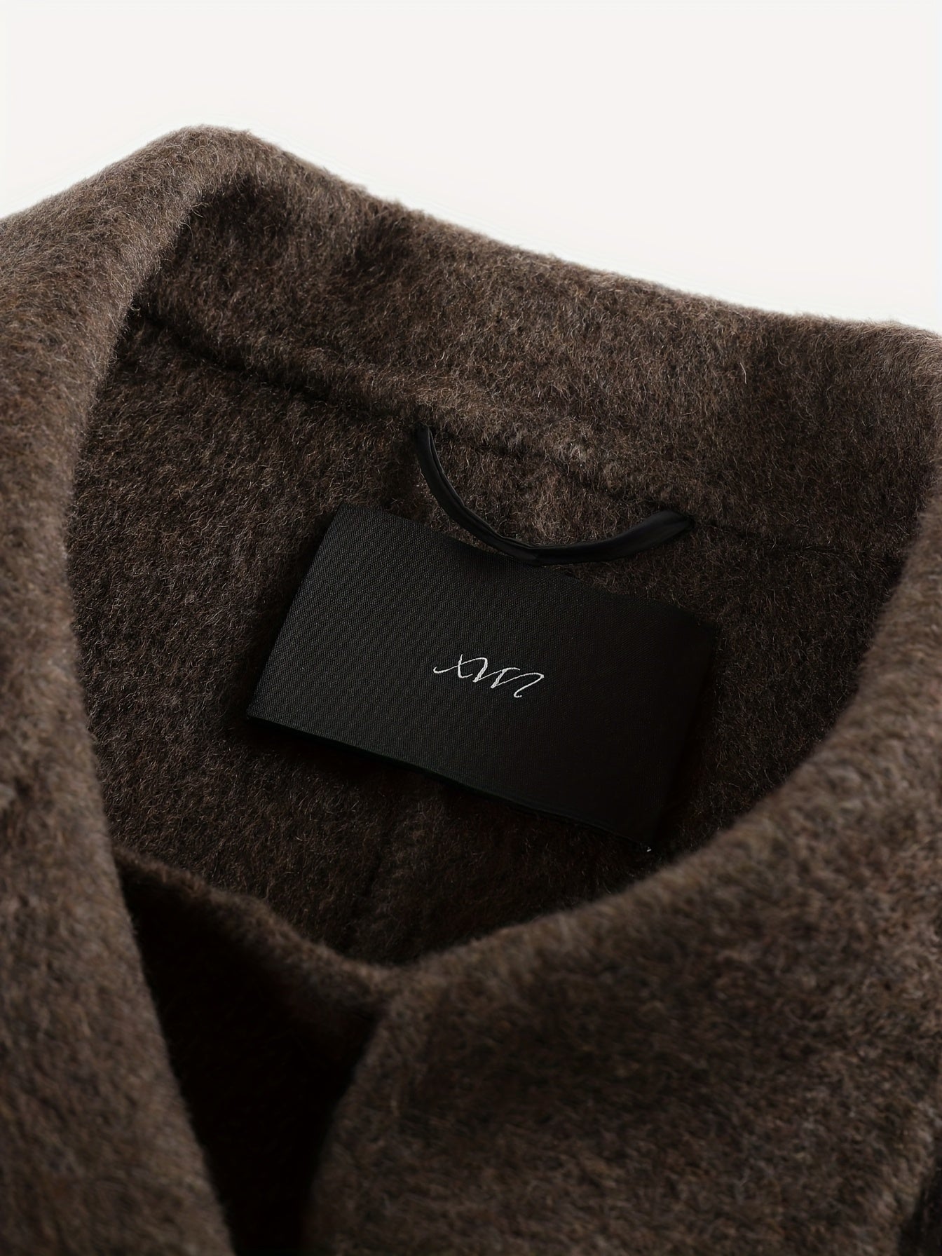 Wool Coat for Women Double Faced Raglan Sleeve Mid Coat for Work Travel Autumn Winter
