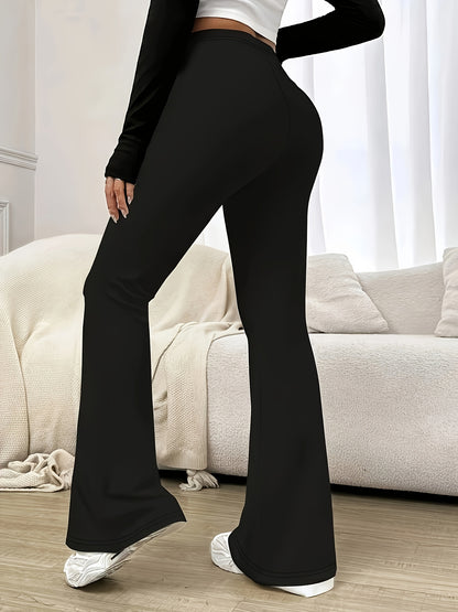 Flared Trousers for Women High Waist Dress Pants for Office Smart Casual Outfits