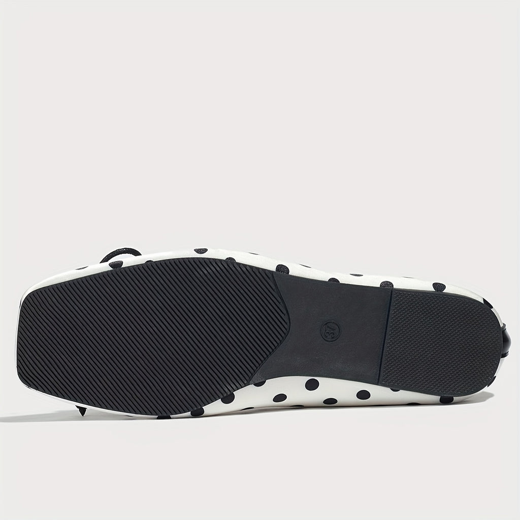 Polka Dot Ballet Flats by Maisonvirelle