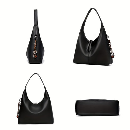 Tote Bag for Women Large Capacity Zip Shoulder Handbag for Work Travel Everyday