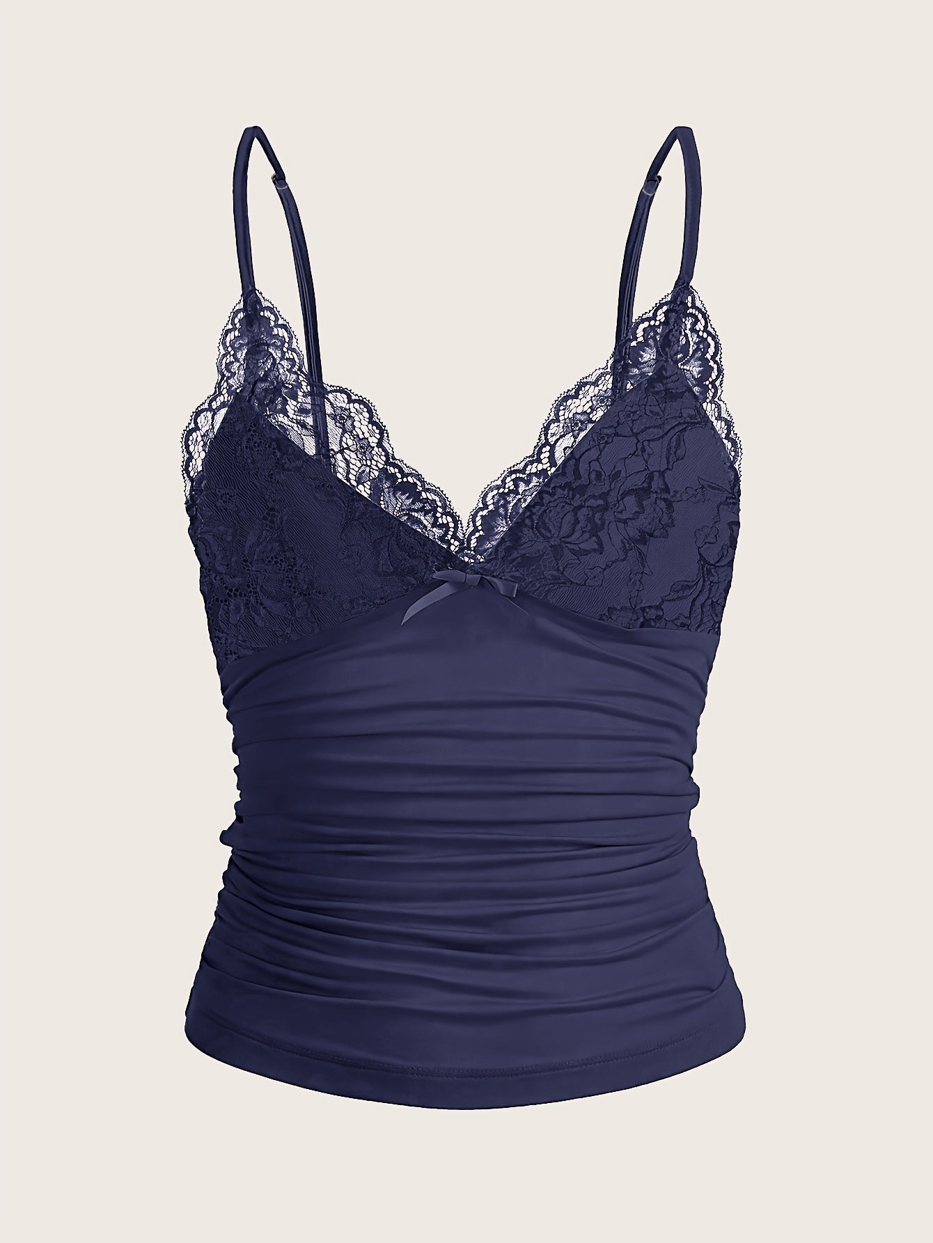 Strapless Ruffle Lace Top by Maisonvirelle