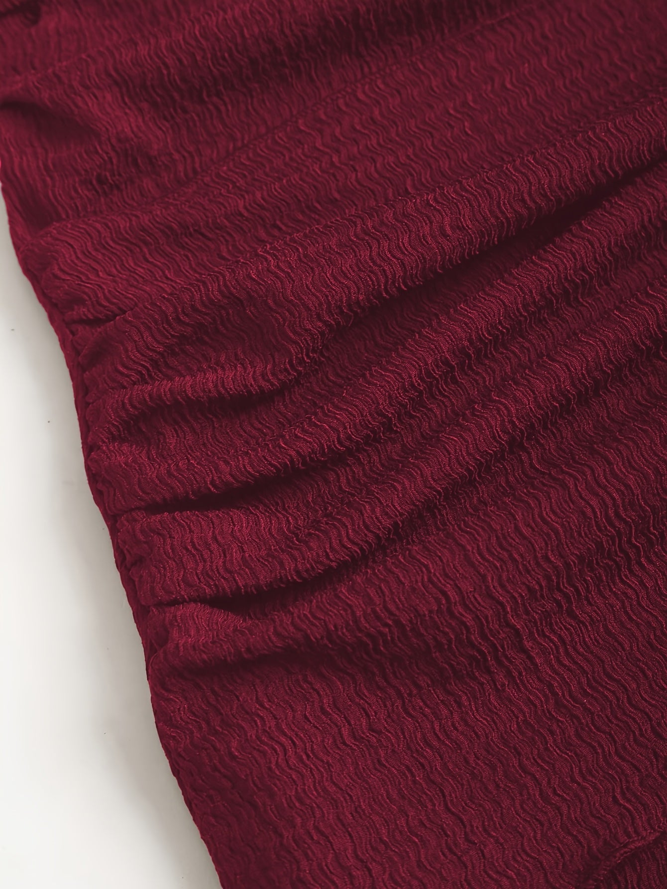 Party Dress for Women Draped Neckline Asymmetric Ruffle Dress with Metal Buckle