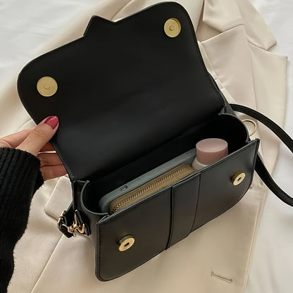 Crossbody Bag for Women Minimal Flap Shoulder Bag for Travel Dinner Everyday