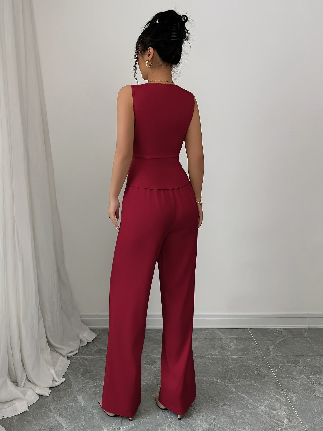 Sleeveless Office Co-Ord by Maisonvirelle