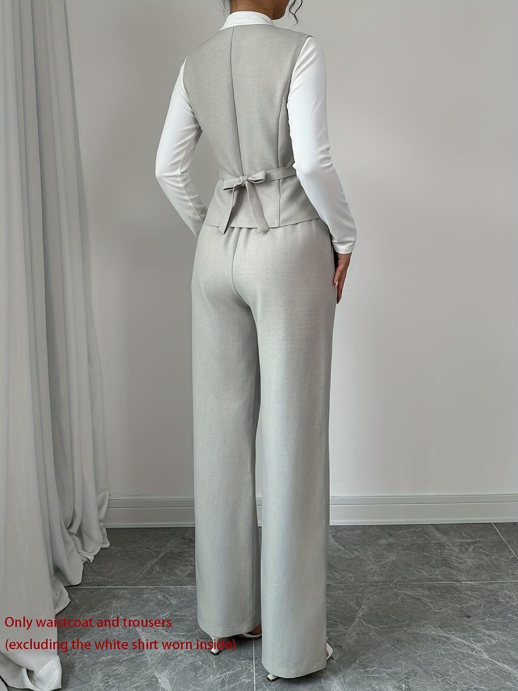 Tailored Wide-Leg Set by Maisonvirelle