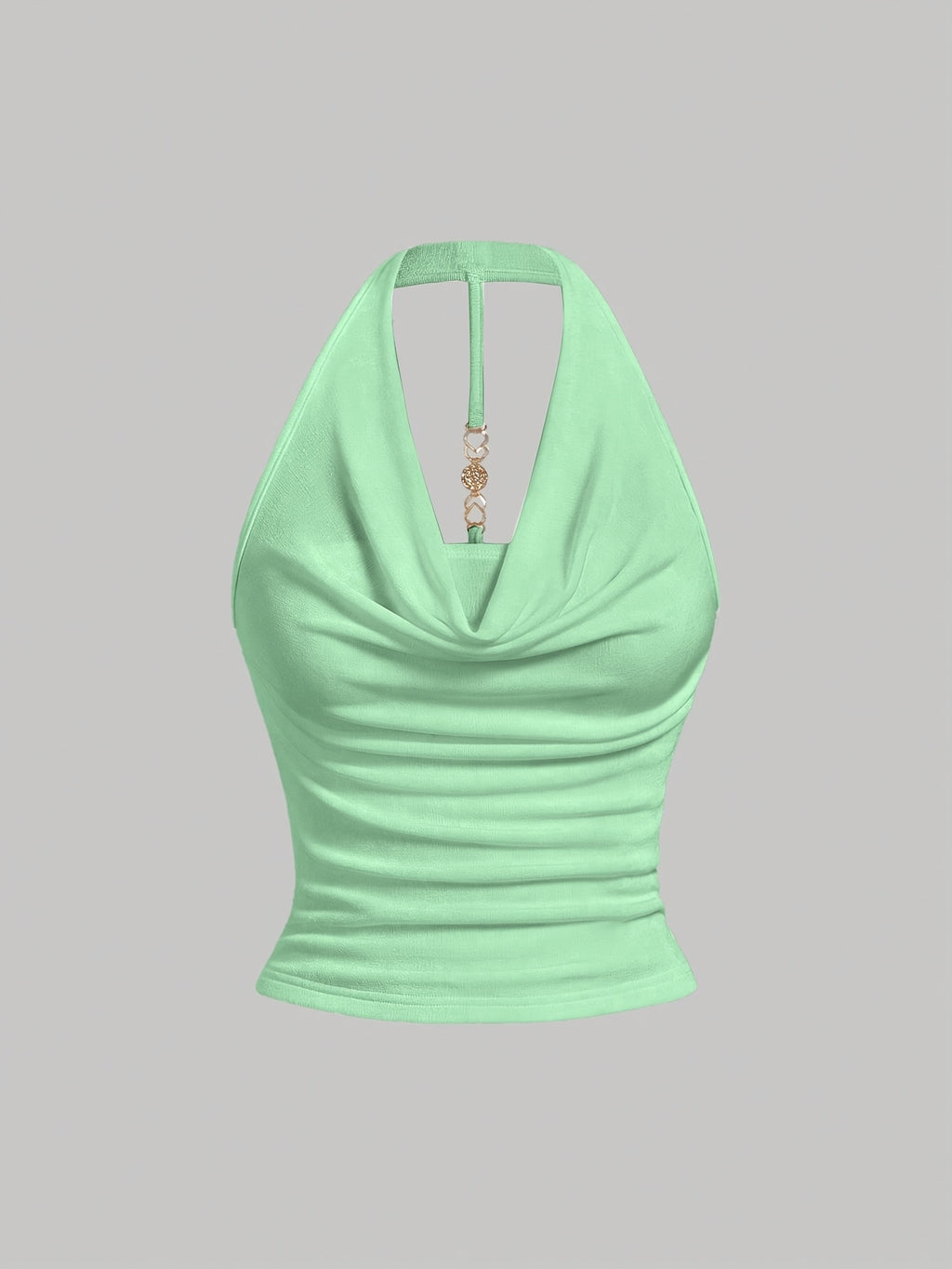 Halter Neck Vest Top by Maisonvirelle